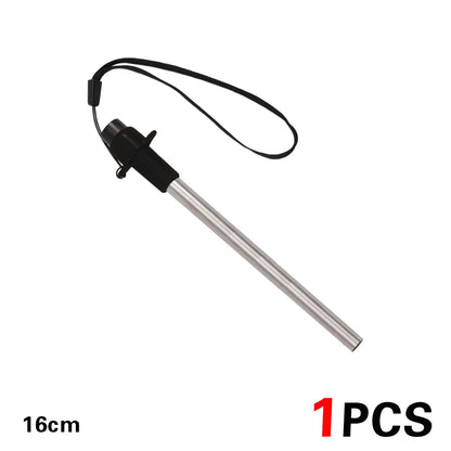 Pandatour 1PC Outdoor Camping Mini Electric Lighter Kitchen Household Stove Lgniter Stainless BBQ Piezo One Click Ignition