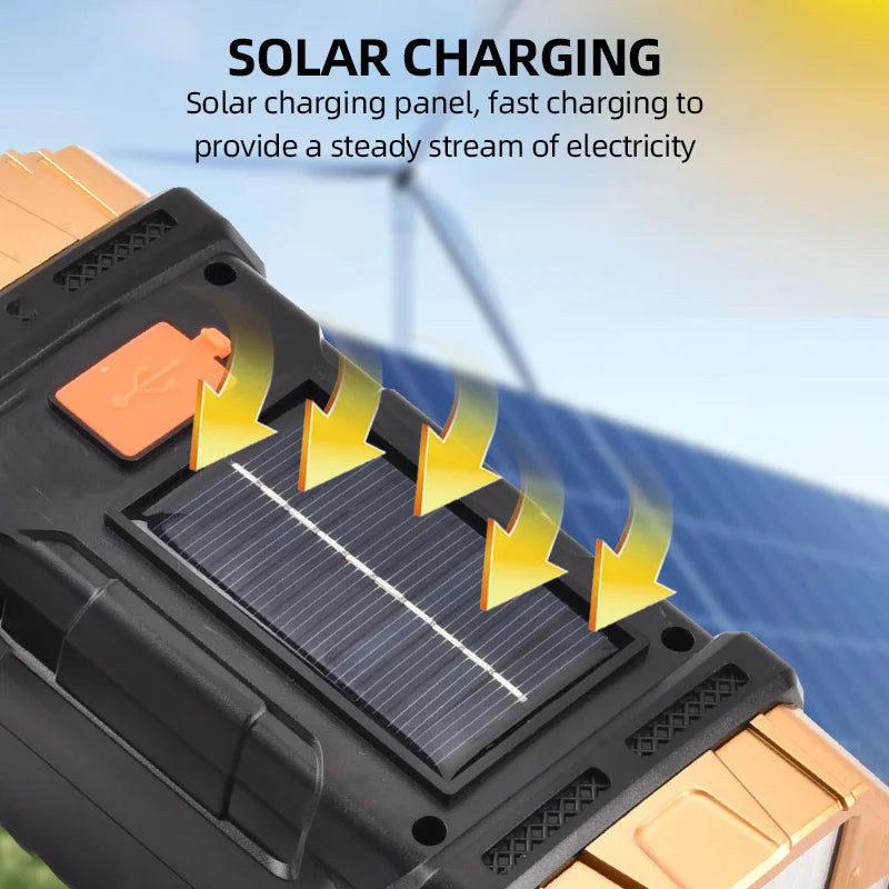 Flash Lights: High Power LED Flashlight - Rechargeable, Waterproof, Multifunction