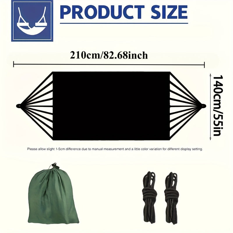 Camping Hammock Set: Lightweight, Durable for Beach & Hiking