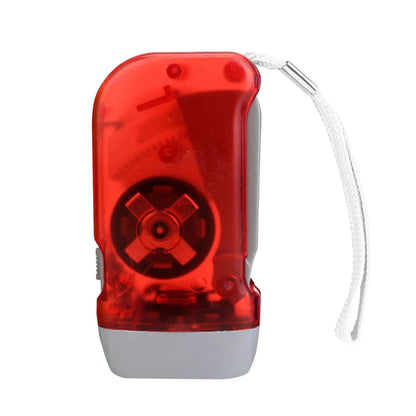 Hand Crank Flashlight: LED Dynamo Emergency Camping Torch
