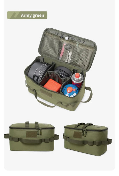 CAOX Outdoor Camping Picnic Bag Camping Supplies Tactical Gear Tent Camping Accessories Large Capacity Travel Bag Picnic Bag