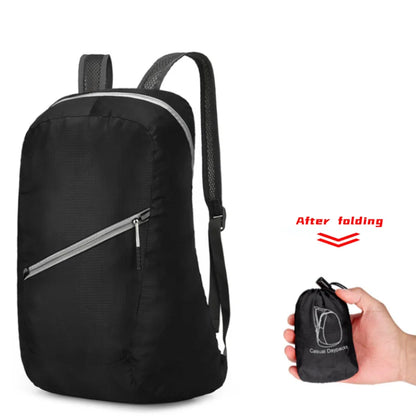 Backpack: Portable Foldable Travel Backpack - Waterproof & Unisex