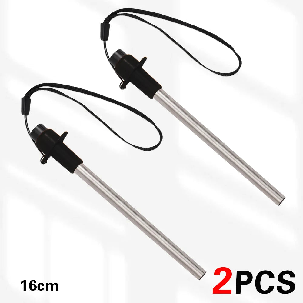 Pandatour 1PC Outdoor Camping Mini Electric Lighter Kitchen Household Stove Lgniter Stainless BBQ Piezo One Click Ignition