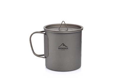 Titanium Camping Mug - Widesea Outdoor Cookware Set