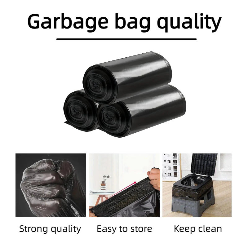 Folding Portable Toilet - Camping & Travel Seat with Bag