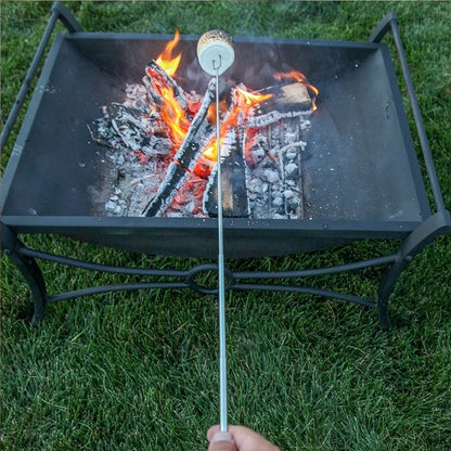 BBQ Skewers: Telescopic Extendable Hot Dog Roasting Forks