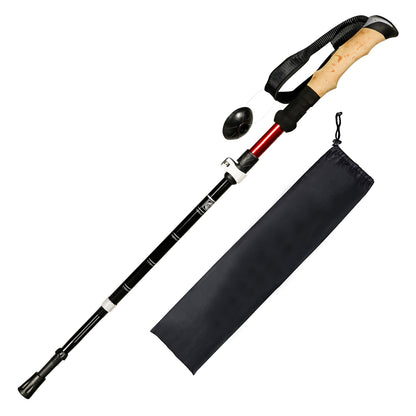 Hiking Sticks: Ultralight Folding Trekking Pole - Portable & Anti-Slip Stick